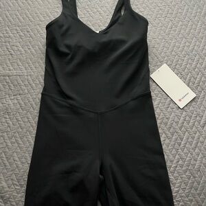Lululemon Align Bodysuit 6” in Black